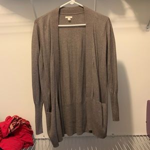Taupe cardigan